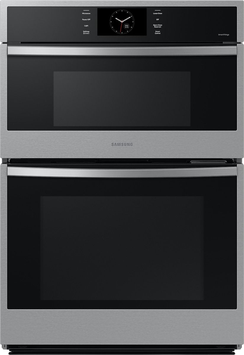 Samsung 6 Series 30" Stainless Steel Oven/Microwave Combination Electric Wall Oven