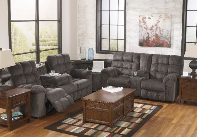 Signature Design by Ashley® Acieona 2-Piece Slate Living Room Set with Reclining Sofa-3