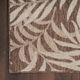 Nourison Home™ Garden Oasis Mocha 5'x7' Style 2 Area Rug-2