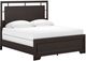 Signature Design by Ashley® Covetown Dark Brown Queen Panel Bed-0
