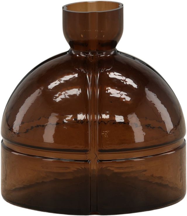 Dovetail Furniture Connors 2-Piece Small Brown Vase Set-1