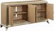 ACME Furniture Dodie Natural Oak/Taupe Champaign Console Cabinet-4