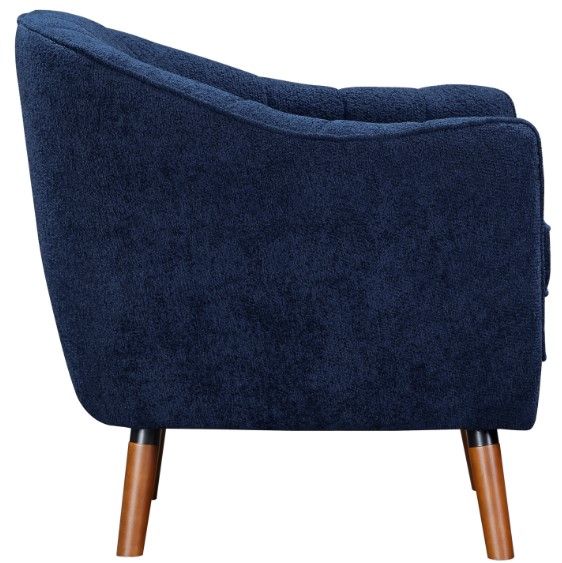 Homelegance® Cutler Blue/Brown Accent Chair-3