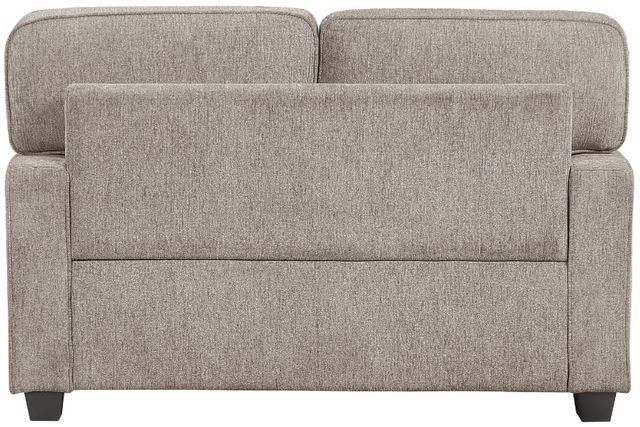 Homelegance® Frances Taupe Loveseat-4