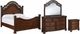 Signature Design by Ashley® Lavinton 4-Piece Brown Queen Poster Bed Set-0