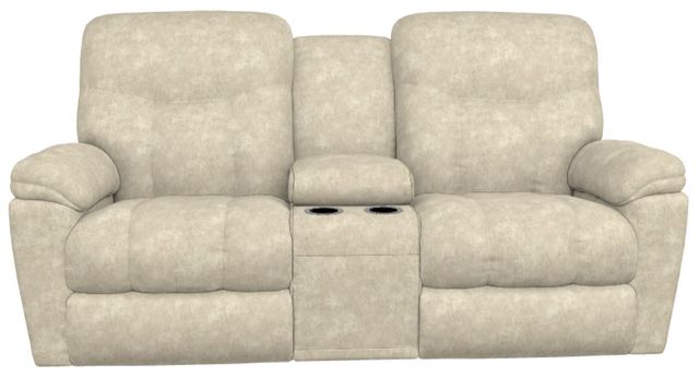 La-Z-Boy® Morrison Stucco Manual Reclining Loveseat with Console-1