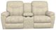 La-Z-Boy® Morrison Stucco Manual Reclining Loveseat with Console-1