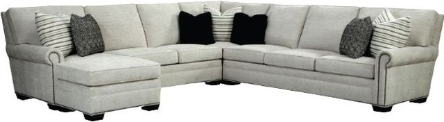Huntington House Panel 4-Piece Customizable Sectional with Left-Arm Facing Sofa-0