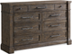 Riverside Furniture Bradford Rustic Coffee Dresser-1