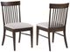 Coaster® Everton Dark Walnut Dining Chair-0