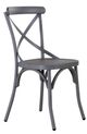Liberty Furniture Vintage Dark Gray X Back Side Chair-0