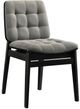 Coaster® Strouse 5-Piece Black/Gray Round Dining Table Set-5