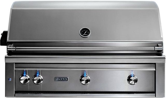 LYNX® Professional 3-Burner Stainless Steel Built-In Liquid Propane Grill with All Ceramic Burners and Rotisserie-0