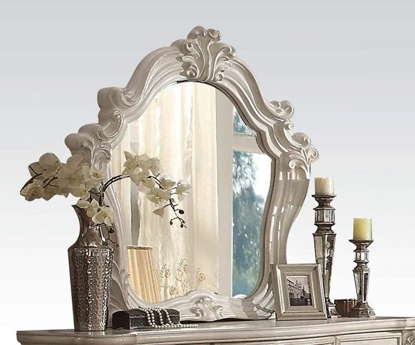 ACME Furniture Versailles Bone White Dresser Mirror-2
