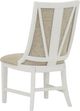 Magnussen Home® Heron Cove 2-Piece Baja Fog/Chalk White Upholstered Host Side Chair Set-3