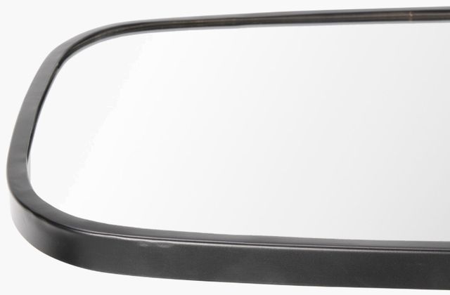 Surya Inverness Black 18" Accent Mirror-2