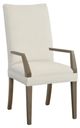 Fairfield® Customizable Entree Dining Concave Tall Back Arm Chair-0