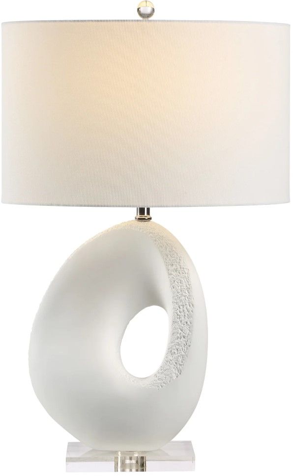 Renwil® Everren Opalis White Table Lamp-3