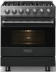 Viking® 3 Series 30" Antique Bronze Pro Style Dual Fuel Range-2