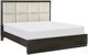 Homelegance® Hodgin Dark Charcoal Queen Upholstered Platform Bed-0
