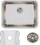Elkay Lustertone® Classic 3-Piece Lustrous Satin 23-1/2" x 18-1/4" x 10" Single Bowl Undermount Sink Set-1