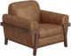 International Furniture Direct Loft Brown Cognac Accent Chair-0