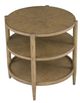 Fairfield® Maxwell Sunlit Oak Round End Table-3