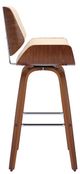 Armen Living Tyler Cream 26" Swivel Counter Stool-1