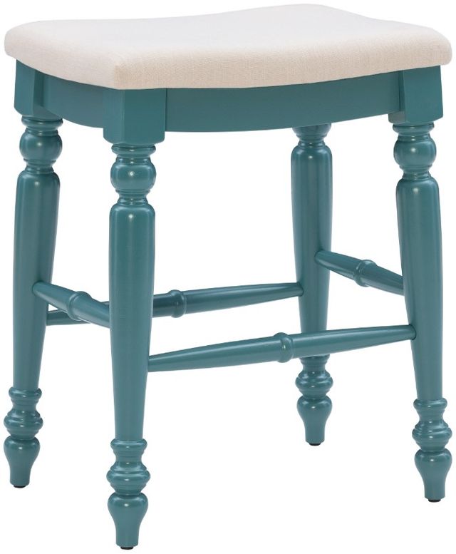 Linon Marino Antique Blue Counter Stool-0