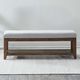 Liberty Furniture Shaker Lakes Harvest Brown/Taupe Upholstered Dining Bench-1