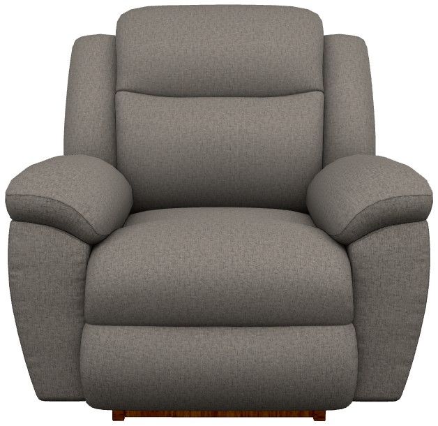 La-Z-Boy® Joel Pewter Power Rocking Recliner with Headrest and Lumbar-1