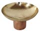 A & B Home Ramsey Brown/Gold Acacia Bowl-3