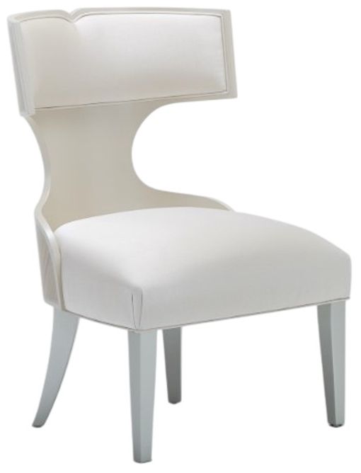 Michael Amini® & Jane Seymour™ Camden Court™ Pearl/Platinum Vanity/Side Chair-0