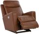 La-Z-Boy® Emmons Oak Leather Power Rocking Recliner with Headrest and Lumbar-4