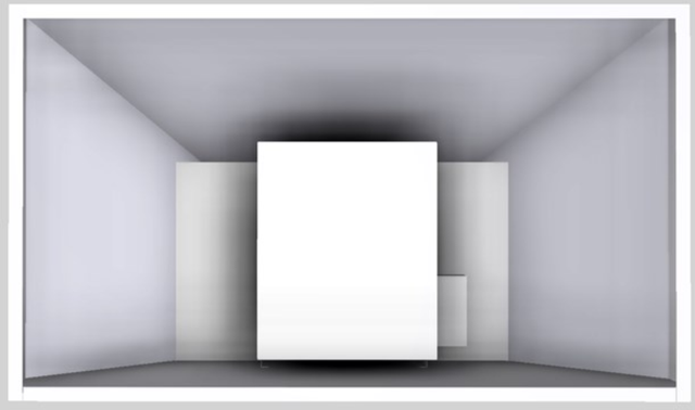 Vent-A-Hood® 36" White Wall Mounted Range Hood-2