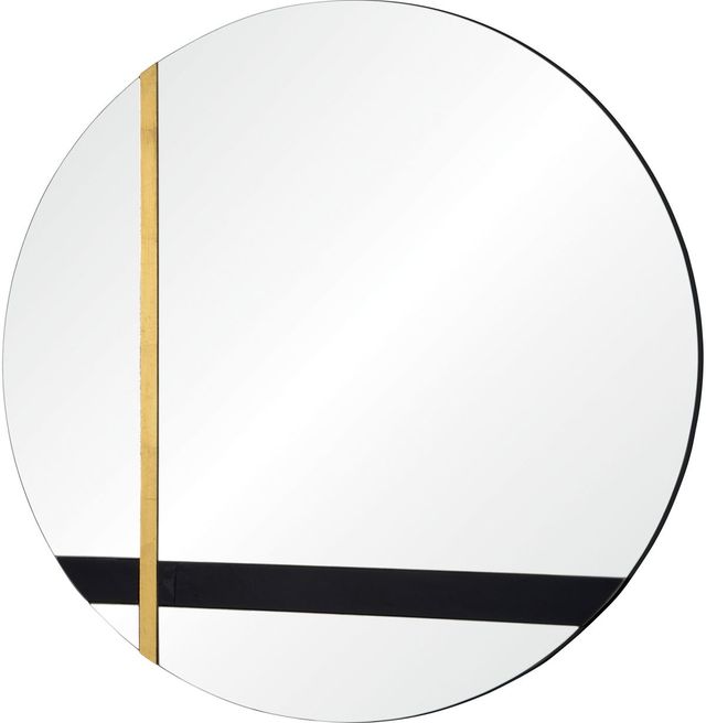 Renwil® Gavin Gold Leaf And Black Mirror-1