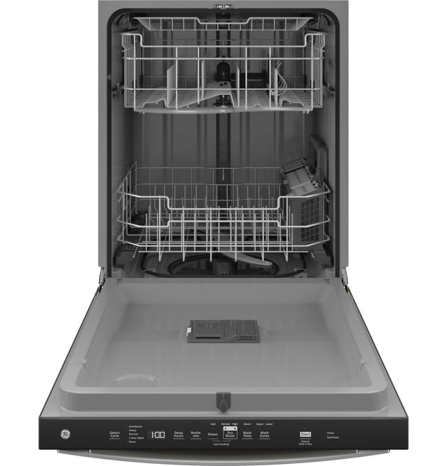 GE® 24" Fingerprint Resistant Slate Built-In Dishwasher-2