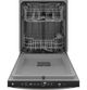 GE® 24" Fingerprint Resistant Slate Built-In Dishwasher-2