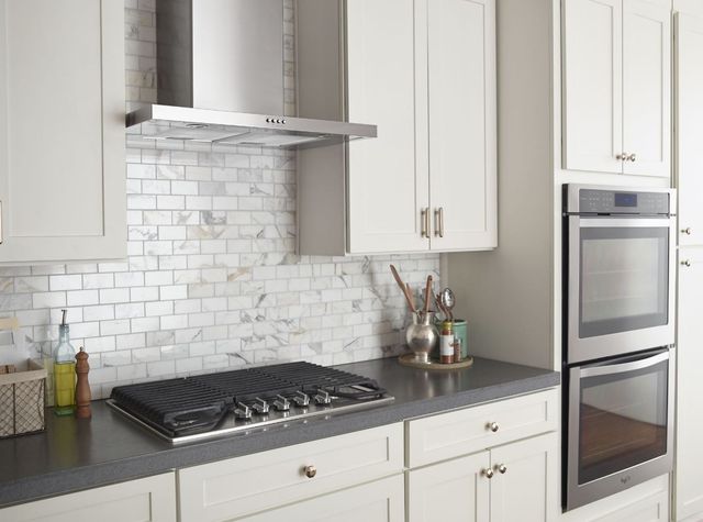 Maytag® Stainless Steel Wall Mount Flat Range Hood-2