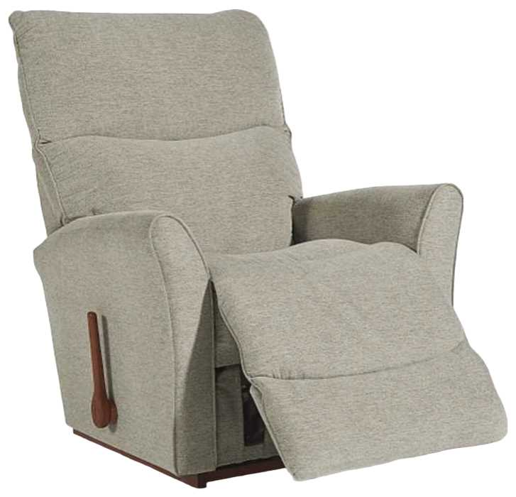 La Z Boy Rowan Platinum Manual Rocking Recliner Economy Furniture