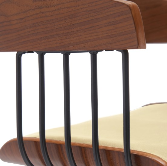 Armen Living Athena Swivel Bar Stool - Thumbnail 3