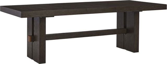 Signature Design by Ashley® Burkhaus 10-Piece Dark Brown Dining Table Set-1