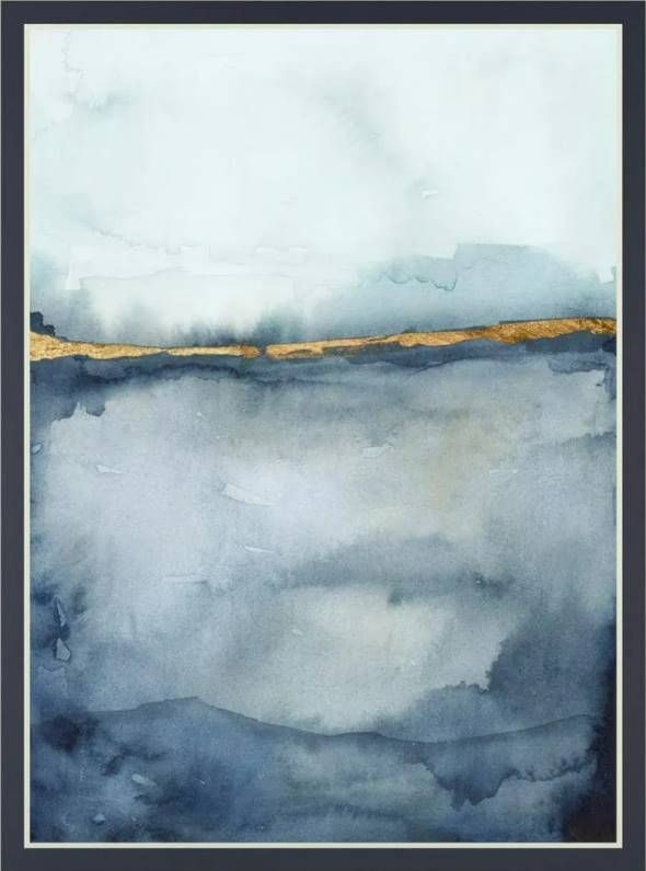 Classy Art Coastal Horizon II by Victoria Borges Wall Art-1