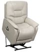 BarcaLounger© Lorence Venzia Cream Recliner-3
