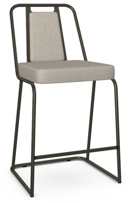 Amisco Cassidy Non-Swivel Counter Stool-0