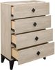 Mazin Furniture Whiting Cream And Black Chest-2