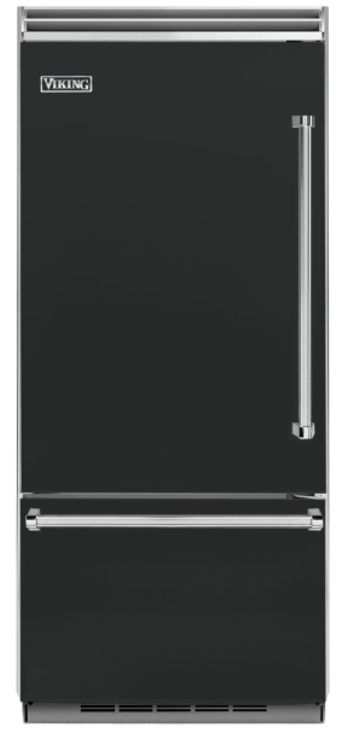 Viking® 5 Series 20.4 Cu. Ft. Antique Bronze Bottom-Freezer Refrigerator