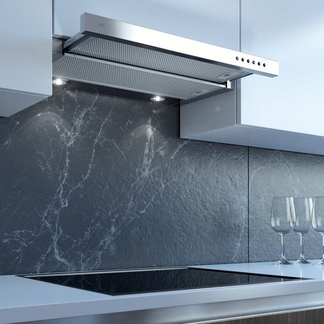 XO Fabriano Collection 36" Stainless Steel Under Cabinet Range Hood -2
