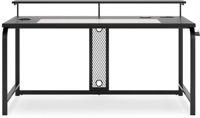 Signature Design by Ashley® Lynxtyn Black Office Desk-1
