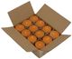 A & B Home Orange Unscented Soy Wax Votive Candles-1